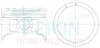 Поршні 84mm STD (к-кт на двигун)  J20A Suzuki Grand Vitara/SX-4 45147STD