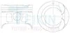 Поршни двигателя STD, к-кт на мотор Suzuki M13A Jimny,Liana,Swift 45656STD