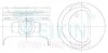 Поршни стандартные (к-кт на мотор) Toyota 2E 46141STD