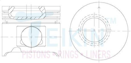 Поршень TEIKIN 46325A100