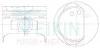 Поршни стандарт (STD) (к-кт на мотор) Toyota 2E-II 46345STD