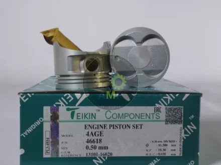 Поршни ремонт +0.50mm(к-кт на мотор) Toyota 4AGE TEIKIN 46618050
