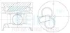 Поршень TEIKIN 46629A050 (фото 1)
