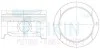 Поршни ремонт +0.50mm(к-кт на мотор) 48203050