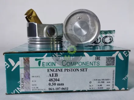 Поршни ремонт (+0.50мм) (к-кт на мотор) Volkswagen Audi Seat Skoda AEB/AGU/AJH/AJL/AJQ/ANB/APP/APU/A TEIKIN 48204050