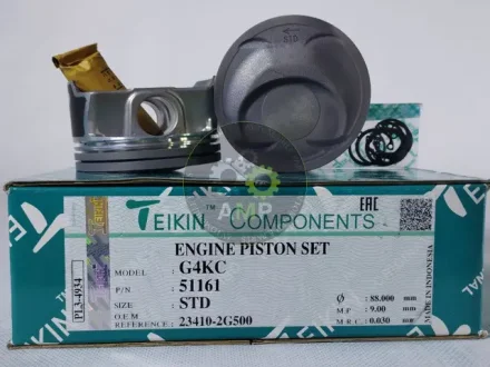 Поршні стандарт к-кт на двигун Hyundai G4KC 2,4L GDI TEIKIN 51161STD