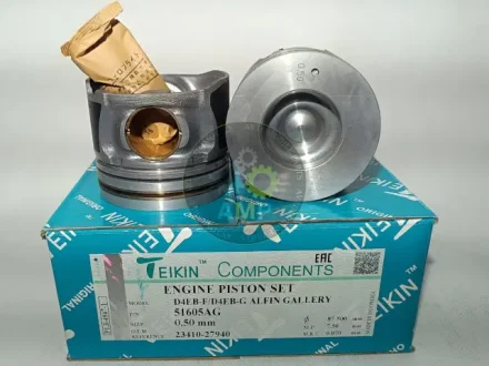 Поршень с пальцем 0.50 Hyudnai 2.2D (D4EB-F/D4EB-G) Santa Fe (06-) (кратно 4шт.) TEIKIN 51605AG-050 (фото 1)