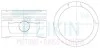 Поршні ремонт (+0.50мм) (к-кт на двигун)) Opel C16NZ 56109050
