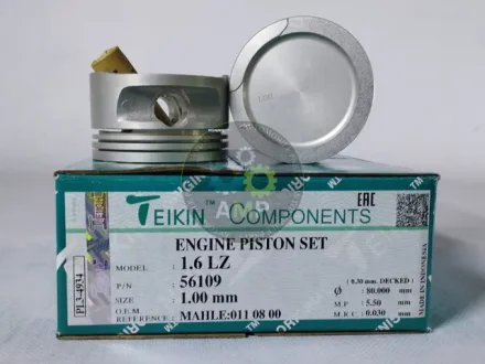 Поршни +1.00мм (к-кт на мотор) Opel C16NZ TEIKIN 56109100