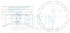 Поршни +0.50mm (к-кт на мотор) Renault D4F Kangoo, Clio 1.2 16v 70104050