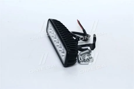 Фара LED додаткова 12 / 24V, 6 * 3W, 157 * 42 * 40mm &lt;&gt; TEMPEST TP-6340 (фото 1)