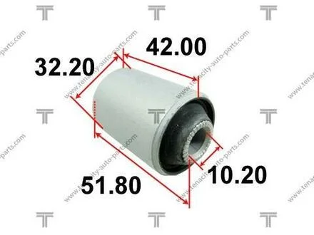 Сайлентблок переднего рычага передний L=R HONDA CIVIC 87-91 TENACITY AAMHO1031