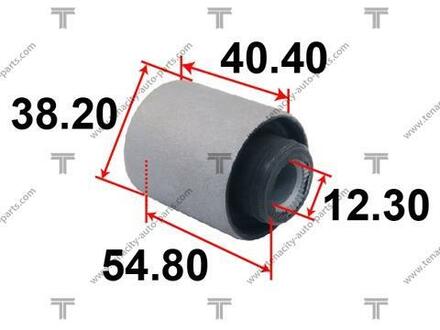 Сайлентблок передн. рычажок передний L = R TENACITY AAMHY1010