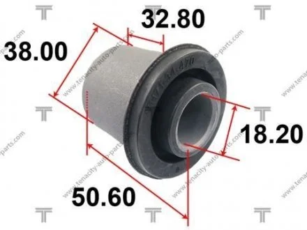Сайлентблок рычага mazda (02-) b2500 TENACITY AAMMA1067