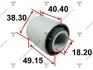 Сайлентблок переднього важеля передній L = R AAMNI1014