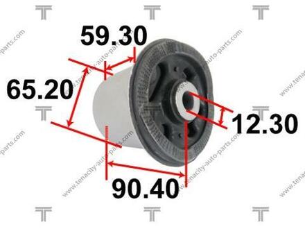 Сайлентблок рычага nissan tiida 04-12 TENACITY AAMNI1072