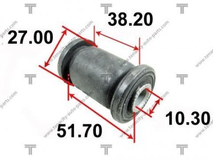 Сайлентблок переднього важеля передній L = R TENACITY AAMSU1007