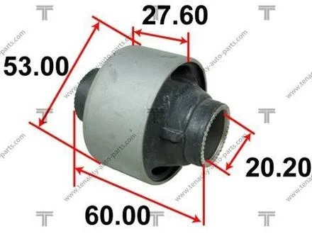 САЙЛЕНТБЛОК ПЕРЕДНЕГО НИЖНЕГО РЫЧАГА TOYOTA COROLLA 95-00 TENACITY AAMTO1020