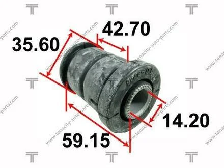 Сайлентблок переднего рычага передний L=R TOYOTA CORONA 92-96 TENACITY AAMTO1035
