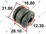 Втулка рейки рулевой toyota corona 1.6 92-96 TENACITY AAMTO1045 (фото 1)