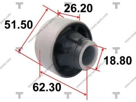 Сайлентблок переднього нижнього важеля TENACITY AAMTO1139