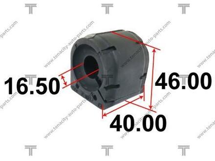 Втулка стабилизатора задн. MAZDA MAZDA 3 13-16 TENACITY ASBMA1023