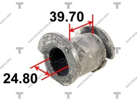 Втулка переднього стабілізатора TENACITY ASBTO1007 (фото 1)
