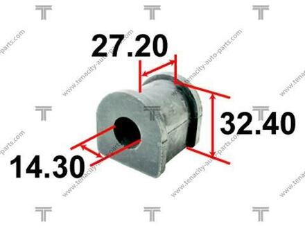 Втулка задн. стабилизатора TOYOTA CAMRY 2.0 06-11 TENACITY ASBTO1023