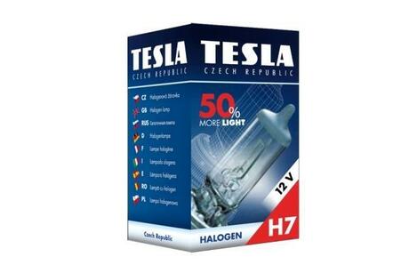 Лампа галоген 12VH7,12V,55W,PX26d+50% Premium BLATNA TESLA B30701