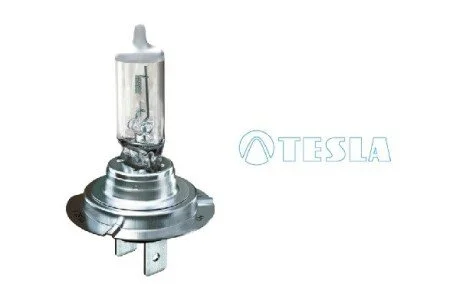 Лампа галогенна H7 12V 55W PX26d LL (LONG LIFE) Premium TESLA B50701
