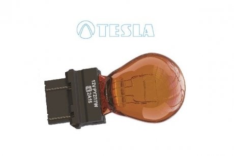 Лампа накала 12VPY27/7W,12V,WY2,5x16q (кратно 10) BLATNA TESLA B77321