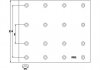 Гальмівні накладки, барабанного гальма 1993201