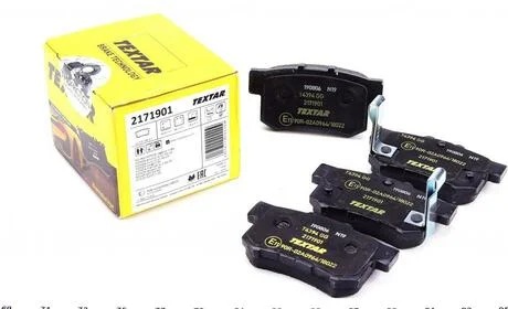 Тормозные колодки дисковые TEXTAR 2171901