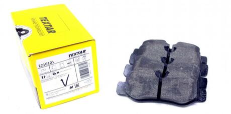 Комплект тормозных колодок TEXTAR 2210101 (фото 1)