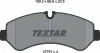 Гальмівні колодки дискові TEXTAR 2279101 (фото 5)