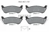 DB Тормозные колодки дисковые передн. W163 ML230-ML320 98- TEXTAR 2318902 (фото 1)