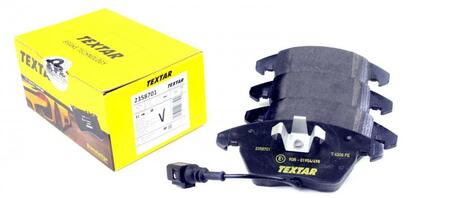 Комплект тормозных колодок, дисковый тормоз TEXTAR 2358701 (фото 1)