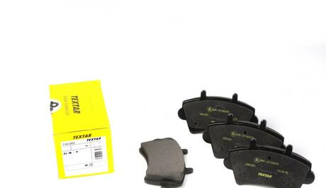 Комплект тормозных колодок, дисковый тормоз TEXTAR 2361301
