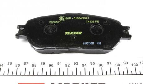 Гальмівні колодки дискові TEXTAR 2385501