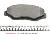 Комплект тормозных колодок, дисковый тормоз TEXTAR 2386801 (фото 3)
