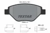 Тормозные колодки дисковые TEXTAR 2393401 (фото 1)