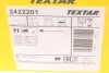 Комплект тормозных колодок, дисковый тормоз TEXTAR 2422201 (фото 5)