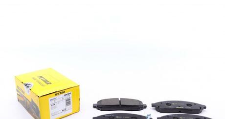 Комплект гальмівних колодок, дискове гальмо TEXTAR 2422701 (фото 1)