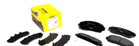 Тормозные колодки дисковые TEXTAR 2434201