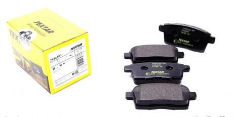 Комплект тормозных колодок, дисковый тормоз TEXTAR 2454501 (фото 1)