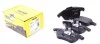 Тормозные колодки CITROEN C4 "F "07>> 2455701