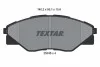 Комплект гальмівних колодок передн , TOYOTA HILUX VII 2.5D 03.05-05.15 2524601