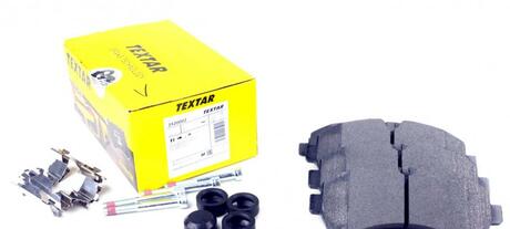 Комплект тормозных колодок, дисковый тормоз TEXTAR 2920002 (фото 1)