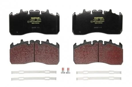 Гальмівні колодки, дискові TEXTAR 29211 290 1 4 T3060