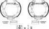 ZESTAW SZCZЁK HAM. CITROEN C-ELYSSE/C4 1,2-1,6 12- KPL. Z CYLINDERKAMI 84077201